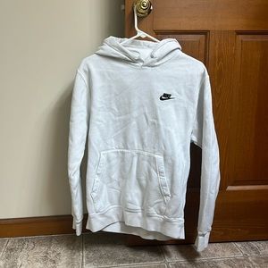 Men’s small white hoodie!!